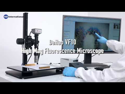 VF10 Fluorescence  Microscope video