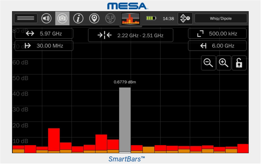 REI|MESA™ 2.0 Mobility Enhanced Spectrum Analyzer