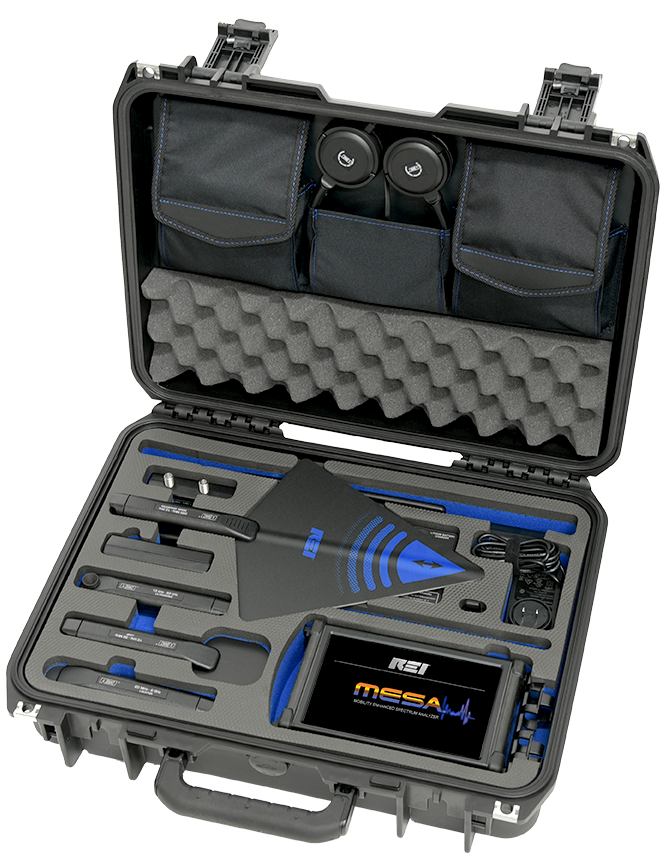 REI|MESA™ Deluxe Mobility Enhanced Spectrum Analyzer REI TSCM REI|MESA™ Deluxe Mobility Enhanced Spectrum Analyzer HD International.